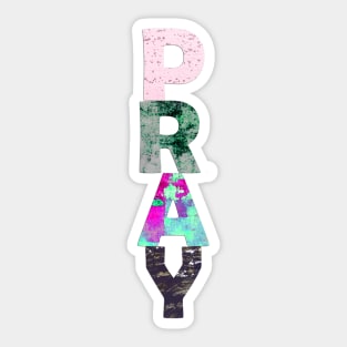 Pray Powerful Affirmation Sticker